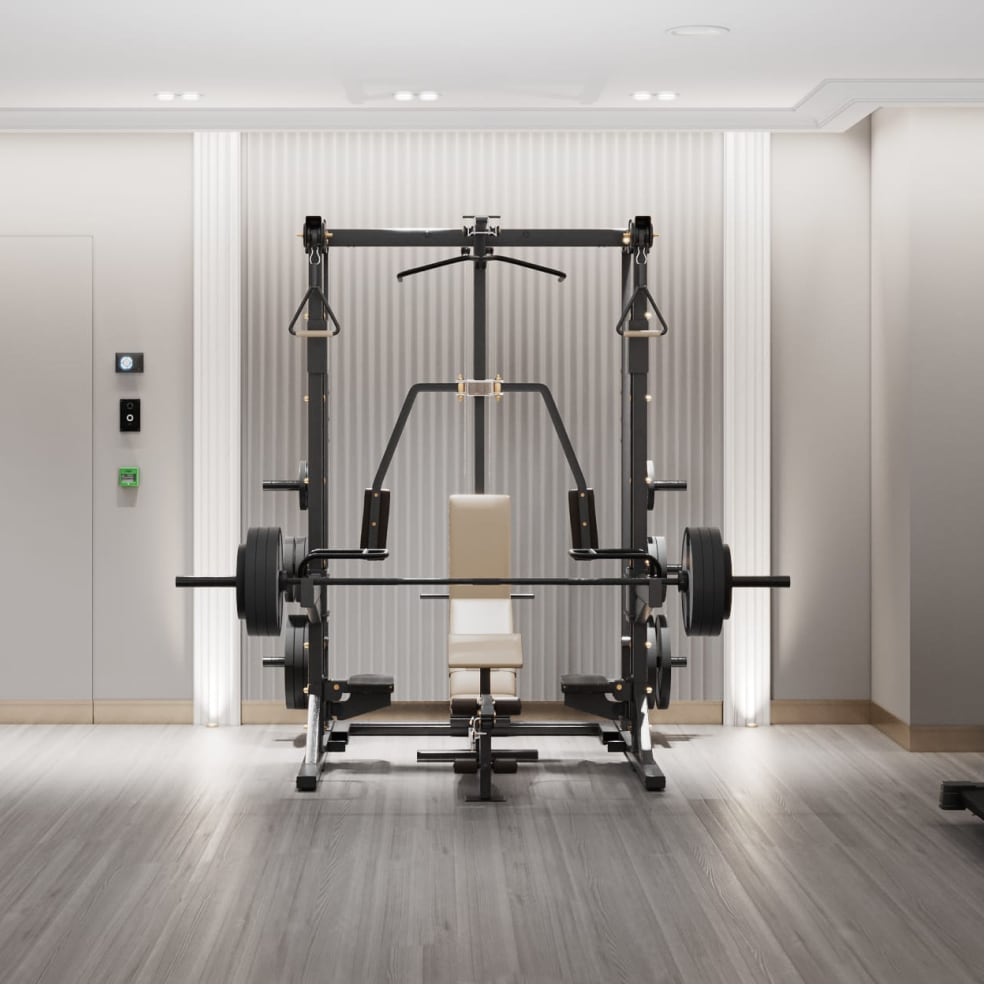 Фитнес-зал – Клубный дом Обыденский № 1 фото №3 Клубный Дом Обыденский № 1 – Фитнес-зал фото №3