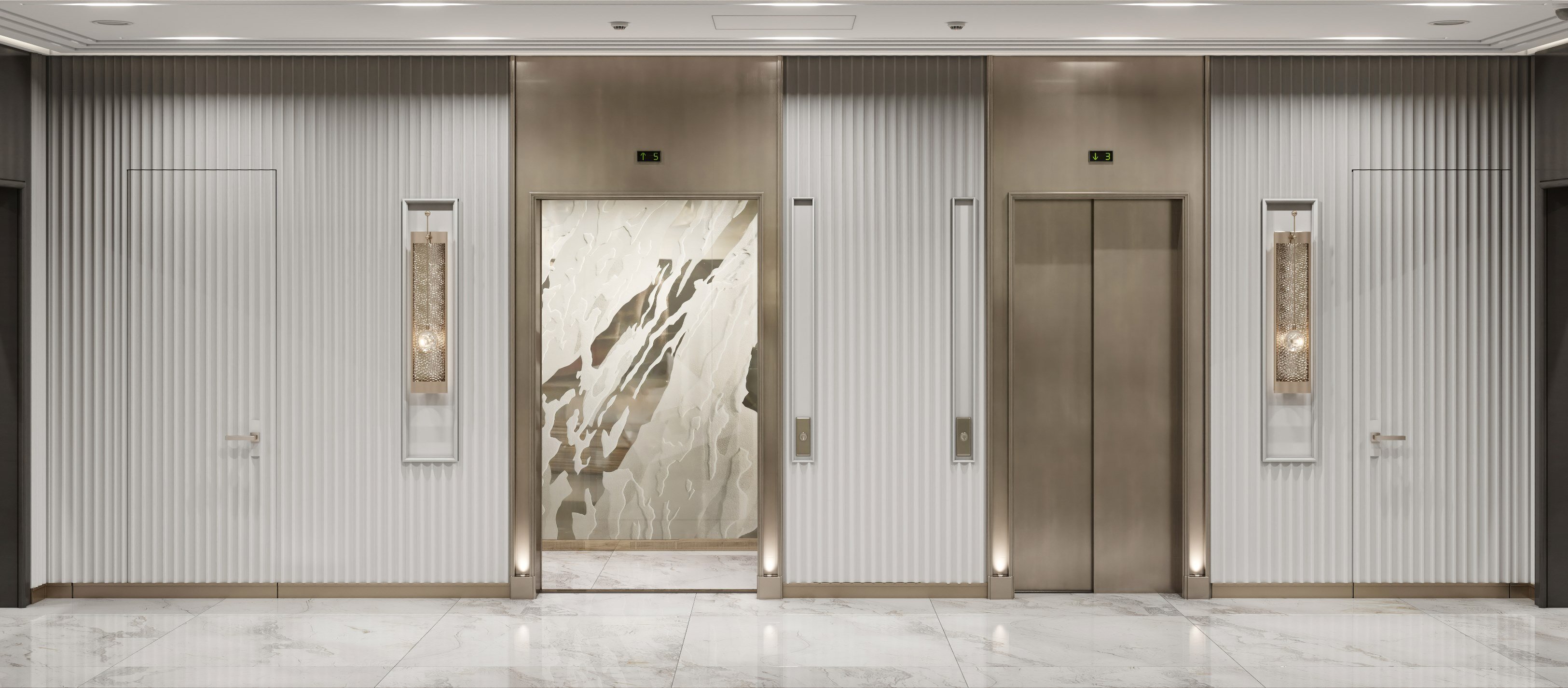 Premium passenger elevators
